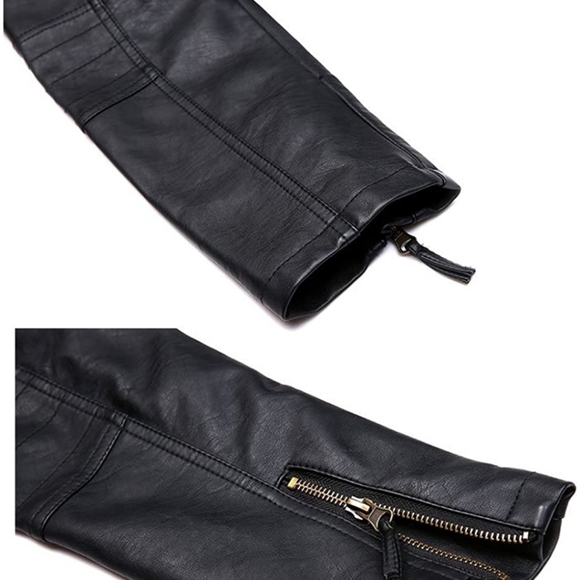 Woman's leather jacket - Picture 7 of 8